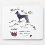 Australian Cattle Dog Art Gifts Mouse Mat