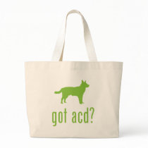 Australian Cattle Dog Canvas Bags