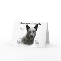 Australian Cattle Dog (blue) History Design