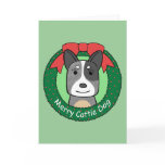 Australian Cattle Dog Christmas Greeting Card