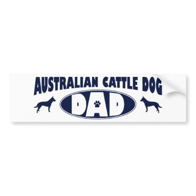 Australian Cattle Dog Dad by MenagerieMayhem