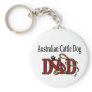 Australian Cattle Dog Dad Gifts Key Chain