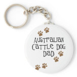 Australian Cattle Dog Dad keychains