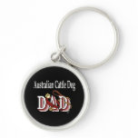 Australian Cattle Dog Dad Keychain