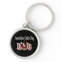Australian Cattle Dog Dad Keychain