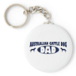 Australian Cattle Dog Dad keychains