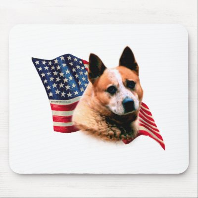 Australian Cattle Dog Flag by GreyWolfCreation
