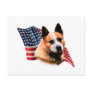 Australian Cattle Dog Flag Post Card