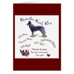 Australian Cattle Dog Gifts Card