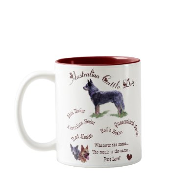 Australian Cattle Dog Gifts Coffee Mugs by DogsByDezign