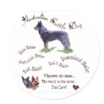 Australian Cattle Dog Gifts stickers