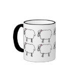 Australian Cattle Dog Herding Sheep Mug