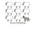Australian Cattle Dog Herding Sheep TeeShirt