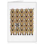 Australian Cattle Dog in the Herd cards