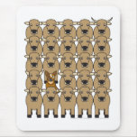 Australian Cattle Dog in the Herd mousepads