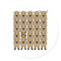 Australian Cattle Dog in the Herd stickers