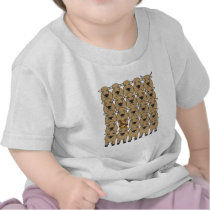 Australian Cattle Dog in the Herd Tee Shirt