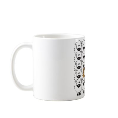 Australian Cattle Dog in the Sheep Mug by khocker
