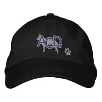 Australian Cattle Dog Initials Embroidered Hat
