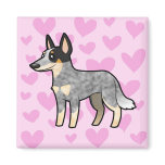 Australian Cattle Dog / Kelpie Love magnets