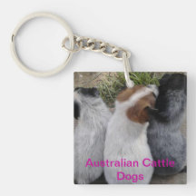 Australian Cattle Dog Keychain