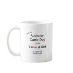 Australian Cattle Dog Lick Design Mug