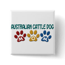 AUSTRALIAN CATTLE DOG MOM Paw Print