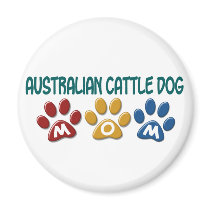 AUSTRALIAN CATTLE DOG MOM Paw Print