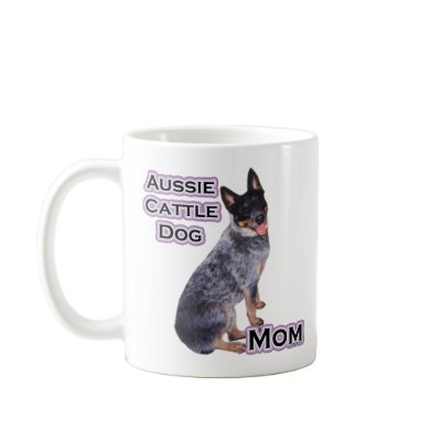 Australian Cattle Dog Mum 4 Mug by GreyWolfCreation