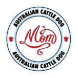 AUSTRALIAN CATTLE DOG mum t-shirts