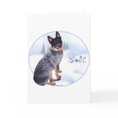Australian Cattle Dog Noel by GreyWolfCreation