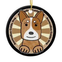 Australian Cattle Dog Christmas Tree Ornaments