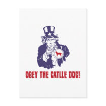Australian Cattle Dog Postcard