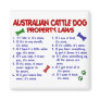 AUSTRALIAN CATTLE DOG Property Laws 2