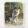 Australian Cattle Dog pup with Alaskan Malamute Mouse Pads