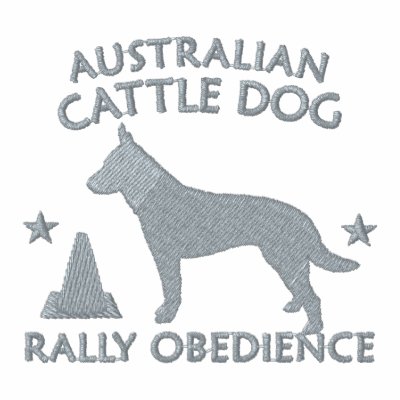 Australian Cattle Dog Rally Obedience by MenagerieMayhem