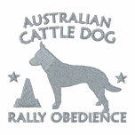 Australian Cattle Dog Rally Obedience embroidered shirts