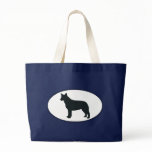 Australian Cattle Dog Silhouette bags