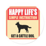 Australian Cattle Dog Stickers