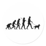 Australian Cattle Dog Round Sticker