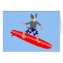 Australian Cattle Dog Surfer Card
