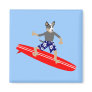 Australian Cattle Dog Surfer Magnet