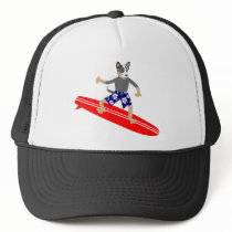 Australian Cattle Dog Surfer Trucker Hats