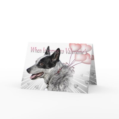 Australian Cattle Dog Valentine Cards by friskybiz