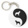 Australian Cattle Dog Yin Yang Keychains