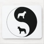 Australian Cattle Dog Yin Yang mousepads