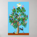 Australian Christmas tree posters