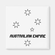 Australian Empire Refrigerator Magnets
