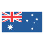 Australian flag photo card template