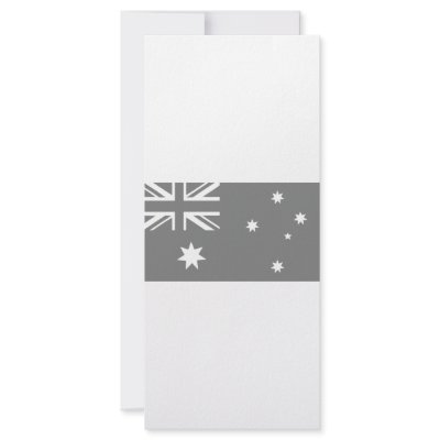 australian flag rack cards by TomaniacLines